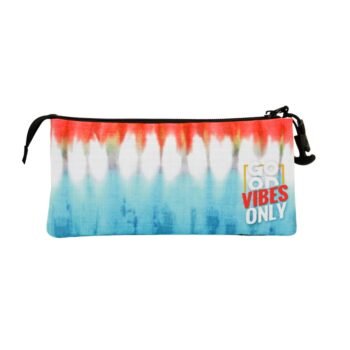 Estuche Portatodo Triple ECO Good Vibes Mint - Oh My Pop