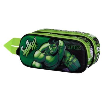 Estuche Portatodo 3D Doble Superhuman - Marvel