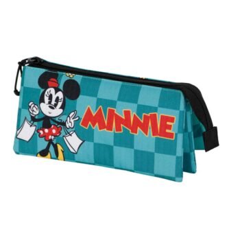 Estuche Portatodo Triple Indigo - Minnie Mouse