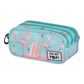 Estuche Portatodo Trick FAN 2.2 Ice Flamingo - Oh My Pop