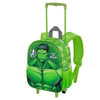 Mochila 3D con Ruedas Pequeña Rage - Marvel