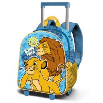 Mochila 3D con Ruedas Pequeña Wild - Disney