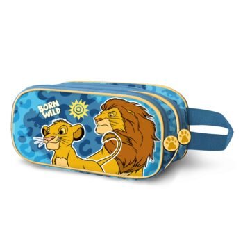Estuche Portatodo 3D Doble Wild - Disney