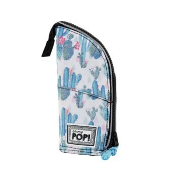 Estuche Portatodo Vertical Oh My Pop! Cactus